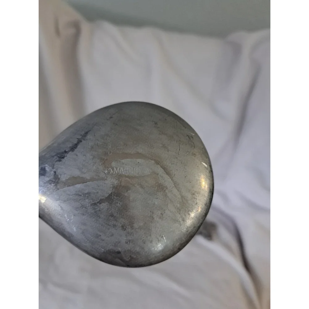 VTG Salad Serving Fork Spoon Palm Tree‎ Coconut Mariposa Heavy Cast Aluminum